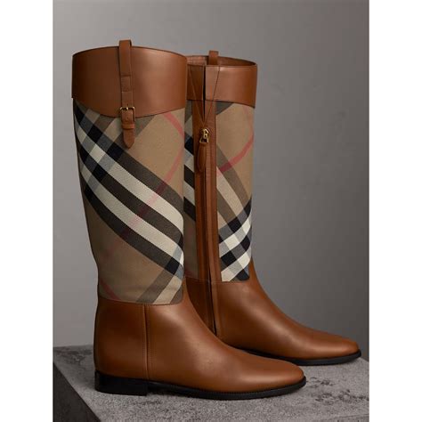 burberry rubber riding boots|burberry boots with clear heels.